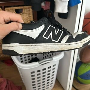 New balance black and white 480s